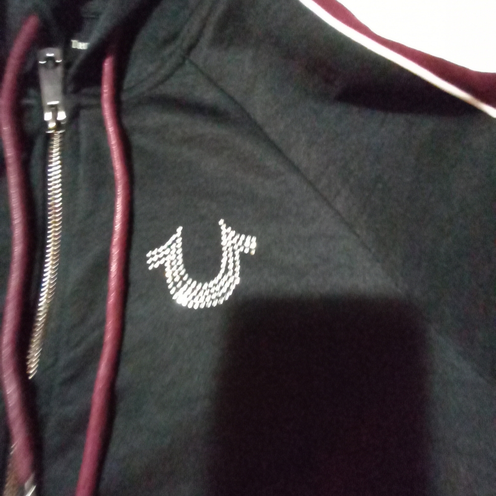True Religion Rhinestone Hoodie - Picture 4 of 6